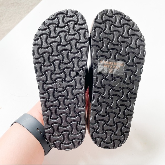 Lucky Top Black Slide Sandals Mars-1k - Picture 4 of 6